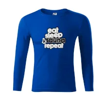 Eat sleep sauna repeat