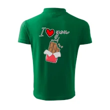 I love you and chocolate