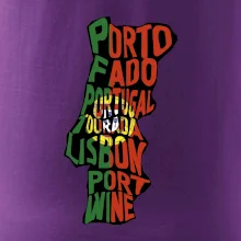 Mapy - názvy měst - Portugalsko