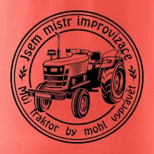 Mistr improvizace starý traktor