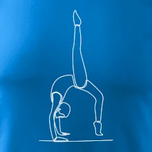 Gymnastika na rukou jedním tahem