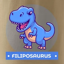 Dinosauří jména - modrý dinosaurus