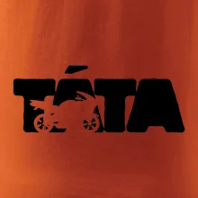 Táta nápis - motorka supersport
