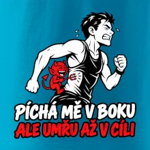 Běžec píchá mě v boku