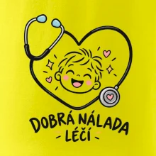 Dobrá nálada léčí - dětská tvář v srdci