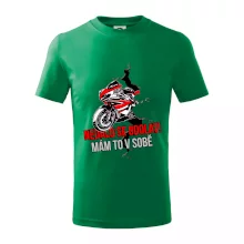 Nedalo se odolat, mám to v sobě silniční motorka