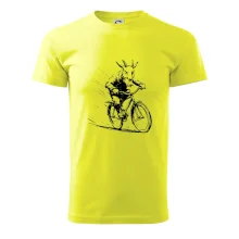 Drsný kozel na kole