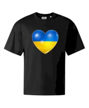 Ukrajina srdce vlajka