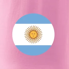 Argentina vlajka kulatá