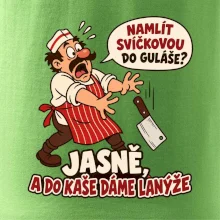 Svíčková do guláše a lanýže do kaše