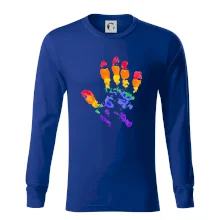LGBT hand print