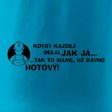 Zedník - kdyby každej dělal jak já, tak to máme už dávno hotový