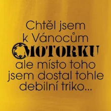 Chtěl jsem dostat motorku - Vánoce
