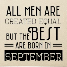 All men are created equal september