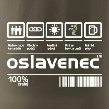 Čárový kód - Oslavenec