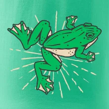 Žába zelená kreslená