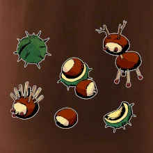 Kaštanová zvířátka - obdelník