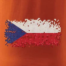 Česká vlajka - tetris Česká vlajka - tetris
