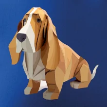 Baset slepený z papíru