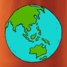 Planeta na prsu - Austrálie