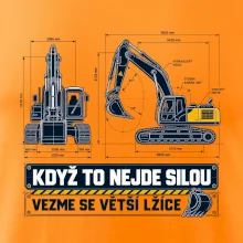 Když to nejde silou vezme se větší lžíce