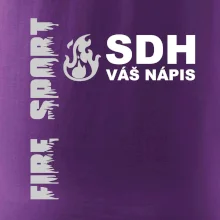 SDH REFLEXNÍ nápis (oheň, firesport, název sboru - vlastní nápis)