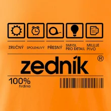 Čárový kód zedník