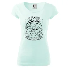 Vintage nejlepší sestra 100% kvalita