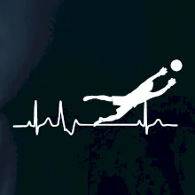 Ekg fotbal brankář