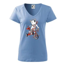 Bull terier anděl (Pecka design)