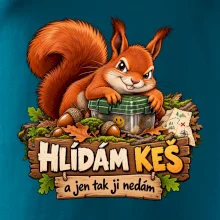 Hlídám keš veverka s pokladem
