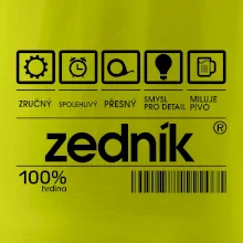 Čárový kód zedník Čárový kód zedník