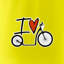 I love koloběžka velké a malé kolo
