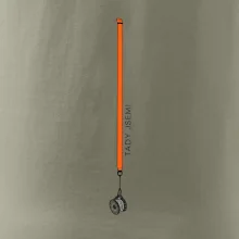 Tady jsem deko bójka oranžová s potápěčskou cívkou
