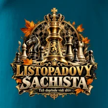 Listopadový šachista se zlatým králem