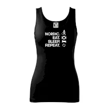 Nordic walking eat sleep