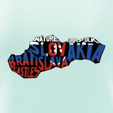 Mapy - názvy měst - Slovensko