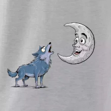 Parové triko - Vlk a měsíc