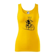 Drsný kozel na kole