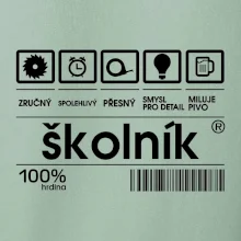 Čárový kód - Školník