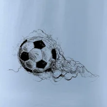 Fotbalový míč - kresba tužkou
