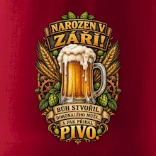 Narozen v září! Pivo
