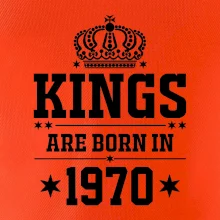 Kings are born in 1970