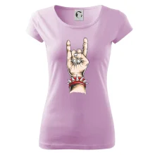 Rocková ruka s náramkem