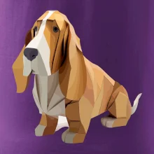 Baset slepený z papíru