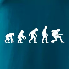 Evoluce kytarista - klečící