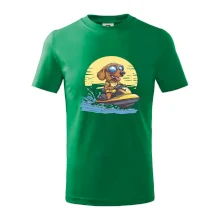 Jezevčík na vodním skútru