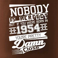 Nobody is perfect - 1954