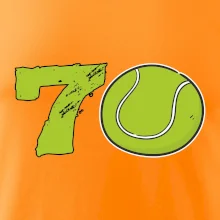 Tenis kulaté narozeniny 70