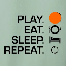 Hokejbal - Play eat sleep repeat